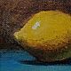 Painting 'Lemon' (oil on canvas). Pictures. things (schtu4ki). My Livemaster. Фото №4