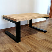 Для дома и интерьера handmade. Livemaster - original item Industrial style coffee table made of natural wood. Handmade.