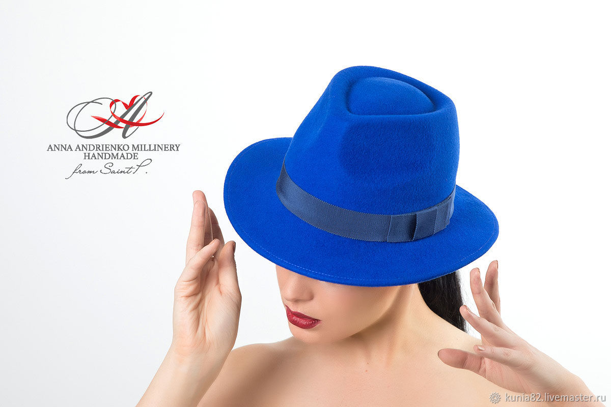 Купить шляпу в интернет магазине. Шляпа женская. Синяя шляпа. Синяя шляпа женская. Голубая шляпа женская.
