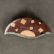 Украшения handmade. Livemaster - original item Stone mosaic brooch 