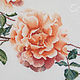 Embroidered picture "Roses". Pictures. Cross stitch and beads!. My Livemaster. Фото №4