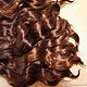 Hair for dolls is natural. ( Cappuccino) Curls curls for dolls. Doll hair. Hair and everything for dolls. Online shopping on My Livemaster.  Фото №2