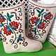 Valenki with embroidery. Felt boots. валенки Vladimirova Oksana. My Livemaster. Фото №4