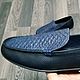 Order Moccasins made of genuine Python leather and genuine calfskin!. SHOES&BAGS. Livemaster. . Moccasins Фото №3