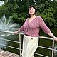 Ажурный кардиган. Кардиганы. Элеганс онлайн-ателье Татьяны Шевчун. Интернет-магазин Ярмарка Мастеров.  Фото №2