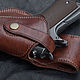Кобура Colt 1911 авторской работы в винтажном стиле. Подарки для охотников и рыболовов. AceLeather.ART. Ярмарка Мастеров.  Фото №6