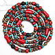 Coral turquoise long necklace, ethnic style, ethnic boho coral. Beads2. Ritasdreams (ritasdreams). Online shopping on My Livemaster.  Фото №2