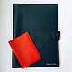 Leather folder for documents, Folder, Moscow,  Фото №1