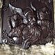 Panels carved 'One and the ravens'. Pictures. Divnolese. Online shopping on My Livemaster.  Фото №2