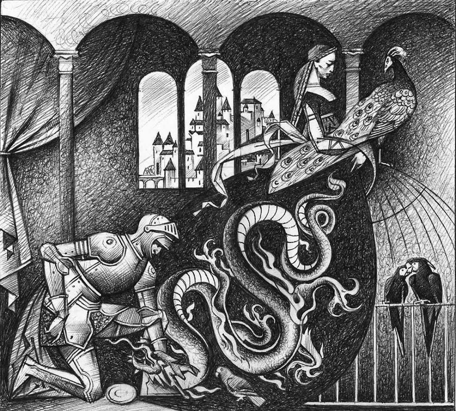 Ирина котова
Покоритель драконов граф. лист
