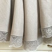 Для дома и интерьера handmade. Livemaster - original item Linen tablecloth