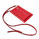 Messenger bag over the shoulder red, Crossbody bag, Moscow,  Фото №1