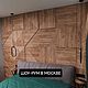  Гипсовые 3D стеновые панели в ламинации. Декоративные панели. Brus Decor. Ярмарка Мастеров.  Фото №6