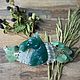 Natural Agate hairpin with aquamarine beads Svoboda. Hairpins. TADAM-jewelry (TADAM-jewelry). Online shopping on My Livemaster.  Фото №2
