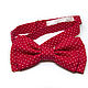 Bow tie red polka dot. Ties. Super Bow Ties. Online shopping on My Livemaster.  Фото №2