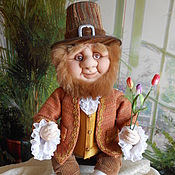 Куклы и игрушки handmade. Livemaster - original item Dwarf Dutch (textile doll). Handmade.