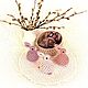 EASTER. Knitting. Easter egg. Knitted from beads. Easter souvenirs. Cross stitch and beads!. My Livemaster. Фото №13