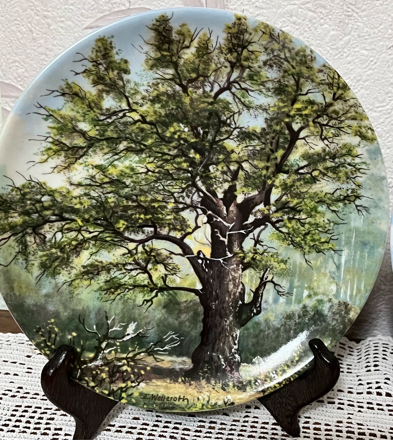 Винтаж: Винтажные декоративные настенные тарелки, западная Германия, 87 ...