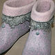 Women's valenki for home Charm. Slippers. MMwool (marinamol). Online shopping on My Livemaster.  Фото №2