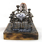 Подарки к праздникам handmade. Livemaster - original item Tin Wedding No. №2. Handmade.