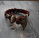 leather bracelet with axe of Perun ,bracelet Perun ,the Slavic bracelet ,. Bead bracelet. MintTiger. Online shopping on My Livemaster.  Фото №2