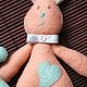Felt toy 'Heart rabbit'. Stuffed Toys. Foxys-handiwork (foxys-handiwork). My Livemaster. Фото №6