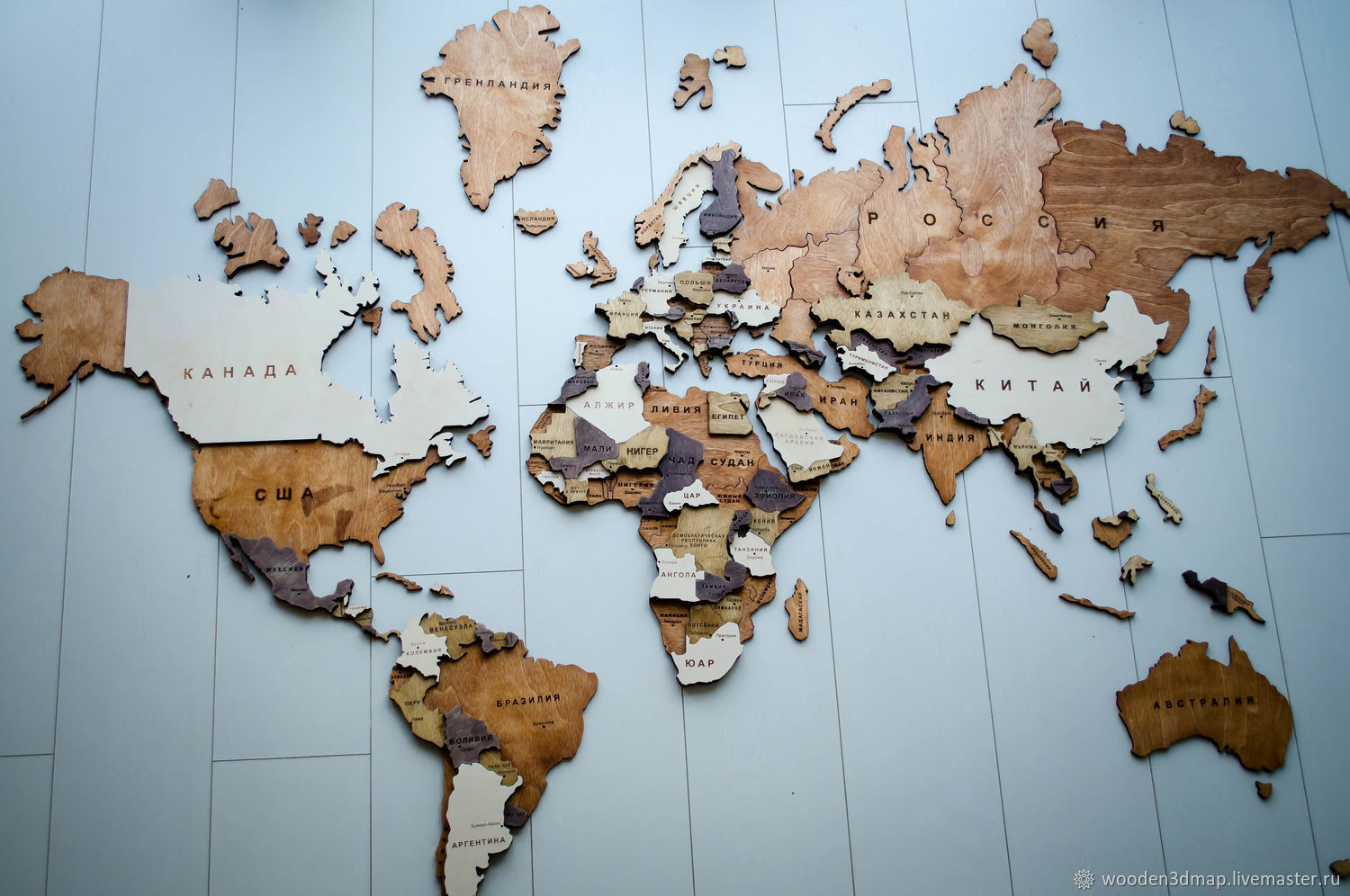 Карта мира в интернет-магазине Ярмарка Мастеров по цене 7225 ₽ – O5MB8RU