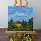 Картины и панно handmade. Livemaster - original item Painting a Landscape! oil on canvas nature. Handmade.