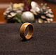 Ring of oak with a coating of lacquer
