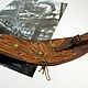Vintage Flower steampunk leather belt. Straps. Neformal-World. My Livemaster. Фото №5