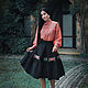 Elegant skirt with hand embroidery, full skirt, Skirts, Vinnitsa,  Фото №1