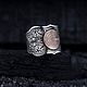 Серебряное мусульманское кольцо 925 с гравировкой молитвы о защите, Религиозное кольцо, Стамбул,  Фото №1