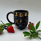 Тарелка керамическая « Цветущий луг»