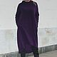Теплое платье бохо оверсайз СЕМЬДЕСЯТ ПЯТЬ. Платья. Fresh-fashion. Ярмарка Мастеров.  Фото №4