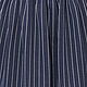 Dark blue striped skirt with elastic band cotton. Skirts. Yana Levashova Fashion. Online shopping on My Livemaster.  Фото №2