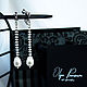 Clip-on earrings 'Pearl drops'. Clip on earrings. prozorova.costume.jewelry. Online shopping on My Livemaster.  Фото №2