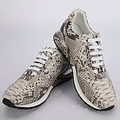 Обувь ручной работы handmade. Livemaster - original item Genuine ostrich leather Sneakers IMP7007Z42. Handmade.