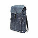 Order Backpack leather blue women's Blue bird Fashion R13p-661. Natalia Kalinovskaya. Livemaster. . Backpacks Фото №3