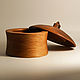 Wooden jar with a lid, handmade, Candy Dishes, ,  Фото №1