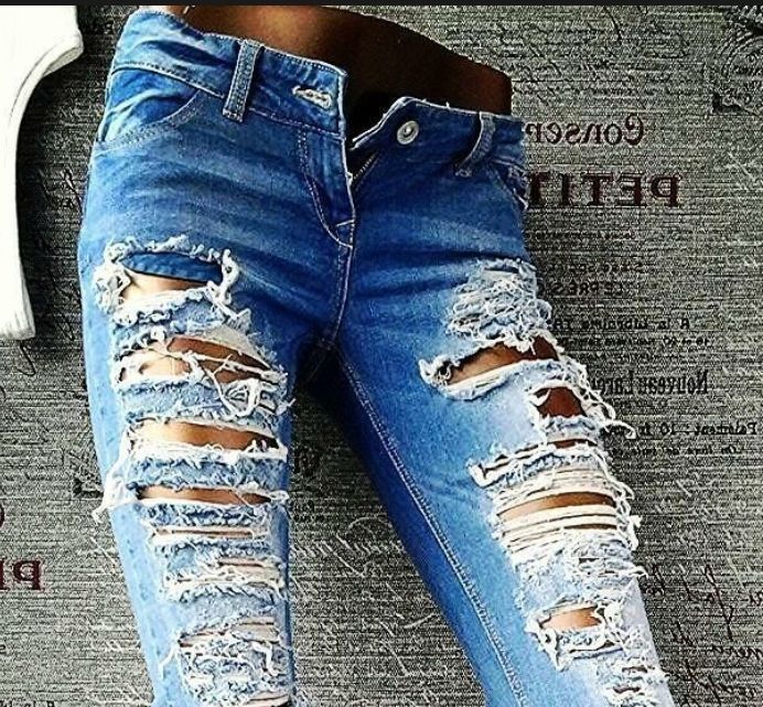 Джинсы скини рваные "Harley Davidson" в интернет-магазине на Ярмарке ...