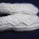 Order Women's knitted mittens Japonic butterflies. Warm Yarn. Livemaster. . Mittens Фото №3