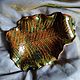Order Ceramic dish Autumn fern leaf. GFox family workshop (homeaccent). Livemaster. . Dish Фото №3