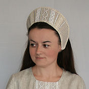 Русский стиль handmade. Livemaster - original item Copy of Folk headdress Lelya, Russian crown, folk tiara. Handmade.