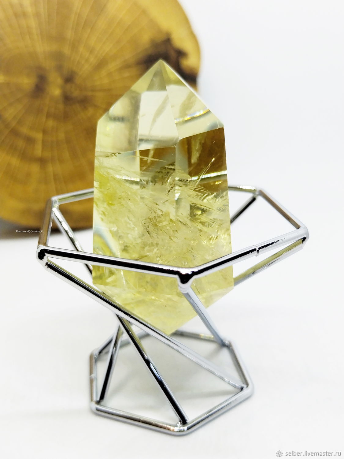 Vogel Citrine Crystal 62 mm, Crystal, Gatchina,  Фото №1