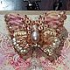 Embroidered butterfly brooch. Brooches. Tamara (ttozoni) (ttozoni). My Livemaster. Фото №4