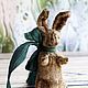 Little Bunny Rabbit Retro Style. Teddy Toys. Tatyana Kosova (tatyanakosova). My Livemaster. Фото №5
