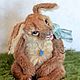 Order Hare Teddy Penny rabbit collectible author's Bunny Easter. NatalyTools (natalytools). Livemaster. . Teddy Toys Фото №3