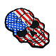 Order Stripe on clothing US Flag Skull chevron, patch. shevronarmy. Livemaster. . Patches Фото №3