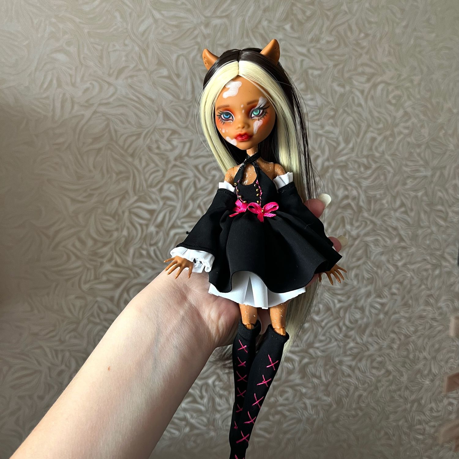 Кукла Монстер Хай ооак / Monster High OOAK в интернет-магазине Ярмарка  Мастеров по цене 8000 ₽ – USHDARU | Кукла Кастом, Белгород - доставка по  России