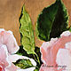 Oil painting 'Pink bouquet'. Pictures. yuliabogun. Online shopping on My Livemaster.  Фото №2